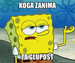 Tough SpongeBob