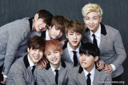 K-Pop Band BTS (Bangtan Boys)
