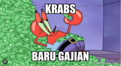 Mr Krabs Money