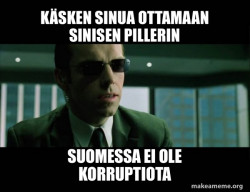 Agent Smith from the Matrix