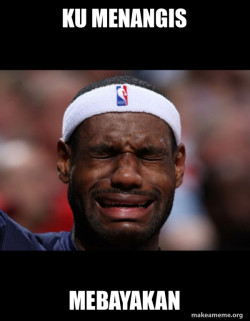 Lebron Crying