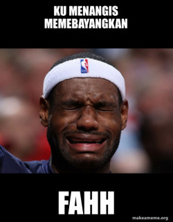 Lebron Crying