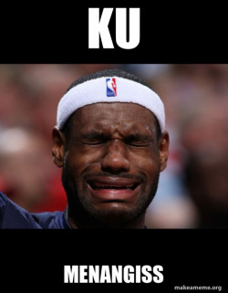 Lebron Crying