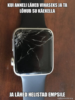 Broken Apple Watch
