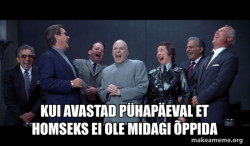 Dr Evil and Henchmen laughing - and then they said
