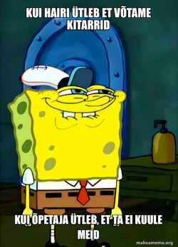 SpongeBob Grin