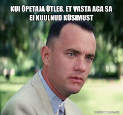 Forrest Gump just like that