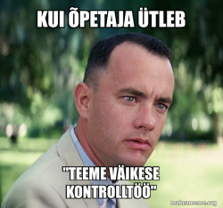 Forrest Gump just like that