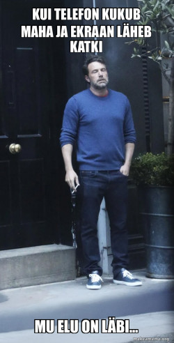 Ben Affleck Smoking
