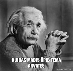 Serious Albert Einstein