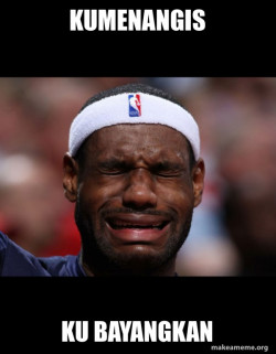 Lebron Crying