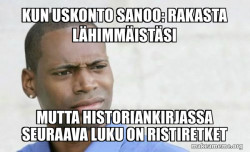 Confused Black Man