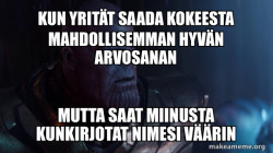 Thanos - Impossible