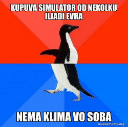 Socially Awesome Awkward Penguin