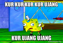 Mocking SpongeBob