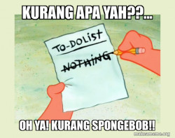 To Do List - Nothing