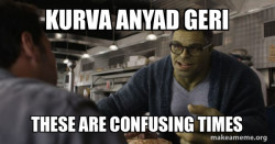 Hulk - These are Confusing Times