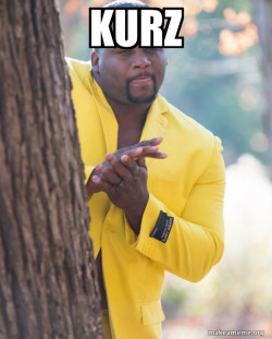Anthony Adams in Yellow Suit Rubbing Hands