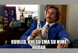 Ron Burgundy - boy that escalated quickly