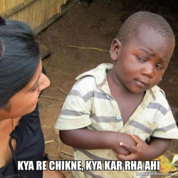 Skeptical Third World Kid