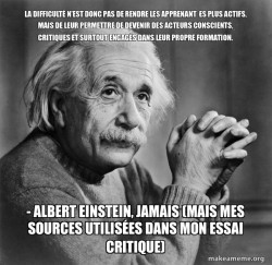 Serious Albert Einstein