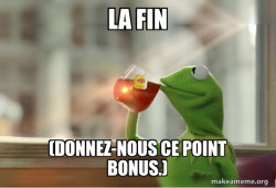 Kermit Drinking Tea