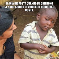 Skeptical Third World Kid