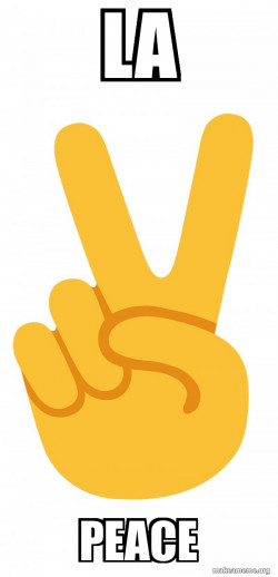 Peace Sign Emoji
