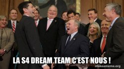 And then we told them