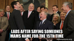 And then we told them