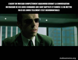Agent Smith from the Matrix