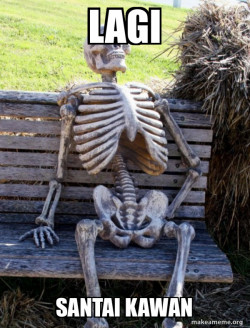 Waiting Skeleton