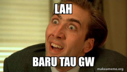 Sarcastic Nicholas Cage