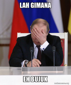 Putin Facepalm