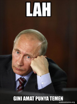 Contemplative Putin