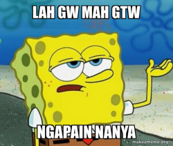 Tough SpongeBob