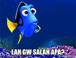 Dory from Nemo  (5 second memory)