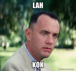 Forrest Gump just like that