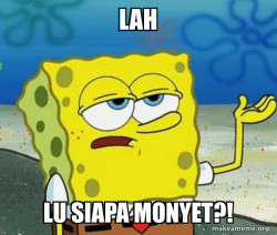 Tough SpongeBob