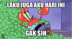 Mr Krabs Money