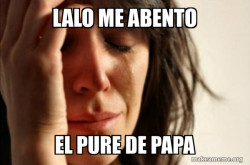 First World Problems