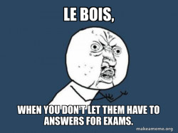 Y U No