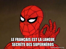 Spiderman parle franÃ§ais!