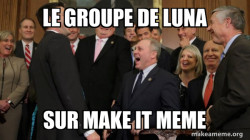 And then we told them