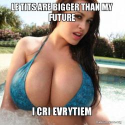 Big Boobed Woman