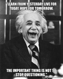 Laughing Albert Einstein