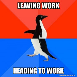 Socially Awesome Awkward Penguin