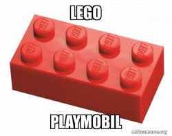 Lego playmobil