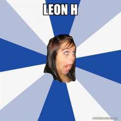 Leon H wen wer lacht