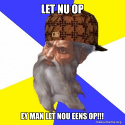 Scumbag Advice God